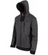 Chaqueta soft shell bicolor capucha 206007