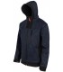 Chaqueta soft shell bicolor capucha 206007