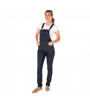 Pantalón peto vaquero elástico 7793