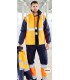 Parka 4 en 1 bicolor Alta Visibilidad desmontable 306003