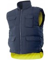 Chaleco acolchado Alta Visibilidad, reversible 148