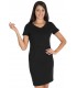 Vestido mujer manga corta Trivial 5558