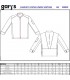 Chaqueta unisex de cocina Santana 9488
