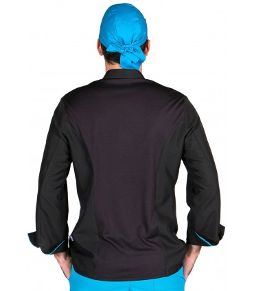 Chaqueta unisex cocina microfibra Abades 9498