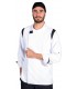 Chaqueta unisex cocina microfibra Abades 9498