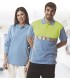 Polo antibacteriana Alta Visibilidad C3441