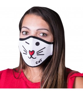 Mascarilla tela reutilizable 4059 cat