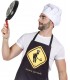 Delantal peto Danger 15008