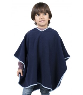 Poncho polar infantil marino 3098