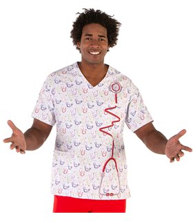 Blusa unisex microfibra Ada Fonendo 6114