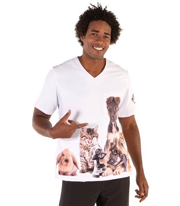 Blusa unisex microfibra Ada Zoo 6114