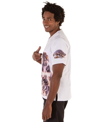 Blusa unisex microfibra Ada Zoo 6114