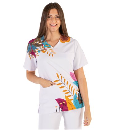 Blusa unisex microfibra Ada Ramas 6114