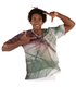 Blusa sanitaria unisex ecológica Eider Brotes 6118