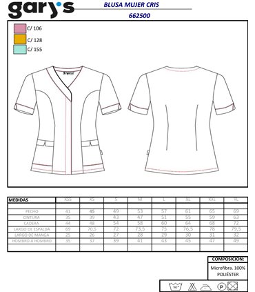 Blusa mujer microfibra Cris 6625
