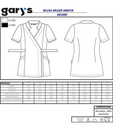 Blusa mujer microfibra Amaya 6616