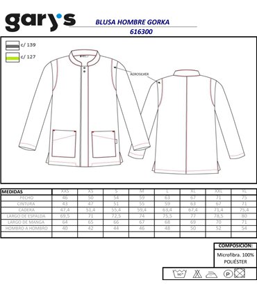 Blusa hombre microfibra Gorka 6163