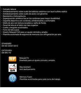 Sckechers SK200051EC Squad SR Blanco Hombre
