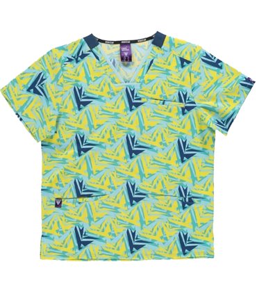 Casaca unisex elástica Trazos B9858