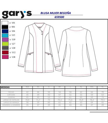 Blusa de mujer microfibra Begoña 6595