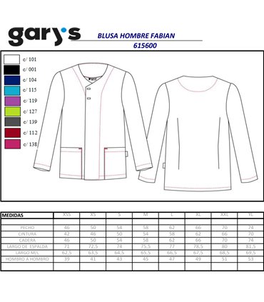Blusa de hombre microfibra Fabián 6156