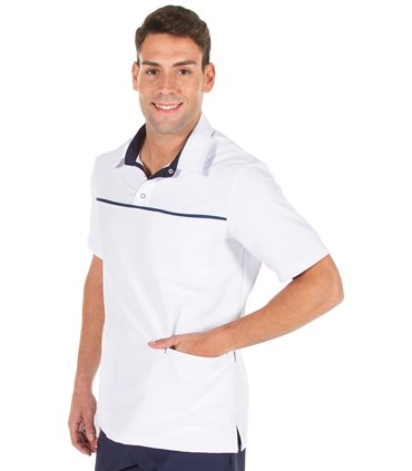 Polo hombre elástico microfibra Javier 6129