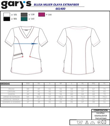 Blusa mujer extrafiber Olaya 6614