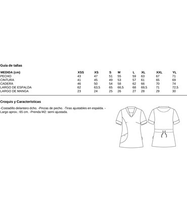 Blusa de Limpieza y servicios Noemi 6626