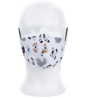 Mascarilla reutilizable tejido elástico MSK850
