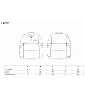 Polo ignífugo WORK FLAME S6591