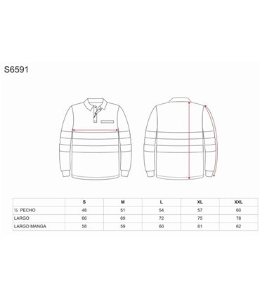 Polo ignífugo WORK FLAME S6591