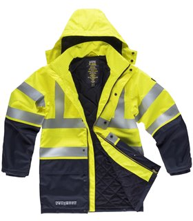 Parka ignífuga, antiestática WORK FLAME B3795