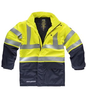 Parka ignífuga, antiestática WORK FLAME B3795