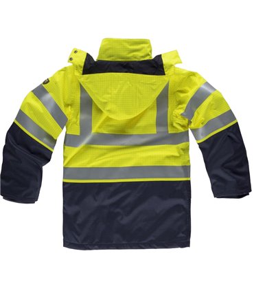 Parka ignífuga, antiestática WORK FLAME B3795