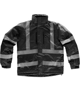 Parka acolchada impermeable reflectantes S9263