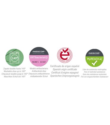 Zueco esterilizable antibacteriano Dian 02-S