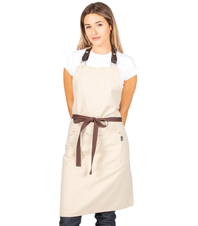 Delantal peto urban tirante piel 100019