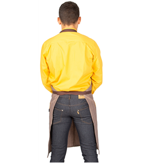 Delantal peto urban chocolate 100006