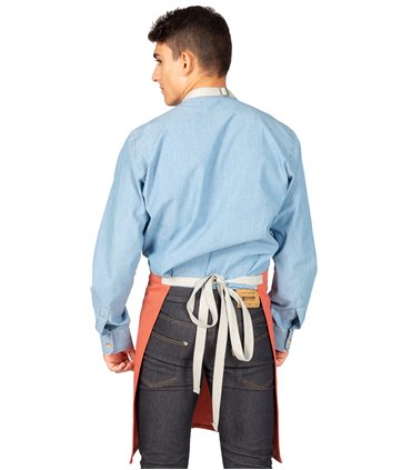 Delantal peto urban hebilla rojo 100014