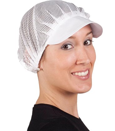 Gorra rejilla y visera cocina blanco 4101