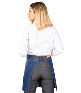 Delantal peto urban tejano lavado 161400
