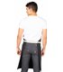 Delantal peto tirante piel negro 100009