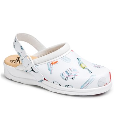 Zueco antideslizante Dian Pisa estampadoB
