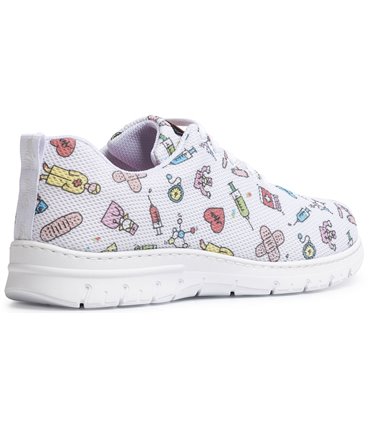 Zapatilla blucher Dian Calpe estampado