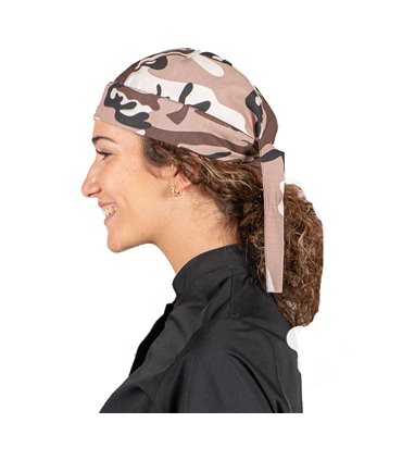 Gorro pirata cocina y hostelería 4411 camuflaje