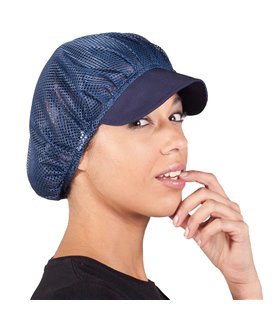 Gorra rejilla y visera cocina negro paq. 4160