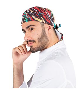 Gorro pirata cocina y hostelería 4412 llamas
