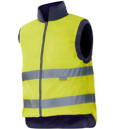 Chaleco acolchado Alta Visibilidad, reversible 148