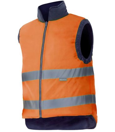 Chaleco acolchado Alta Visibilidad, reversible 148