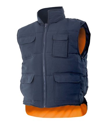 Chaleco acolchado Alta Visibilidad, reversible 148